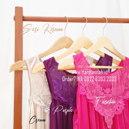 Silk Sleepwear M-XXL KIRANA Purple Sleepwear
