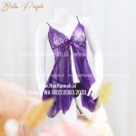 Lingerie S-M, BELLA Purple Sleepwear Set