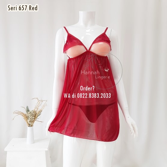 [BISA COD] Sexy Lingerie Kode: 657 Red