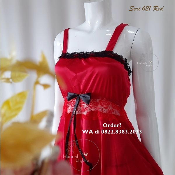 [BISA COD] Sexy Lingerie Kode: 621 Red