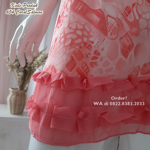 [BISA COD] Sexy Lingerie Kode: 654 CoralSalmon